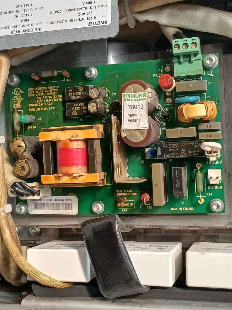 Abb Acs800-104Lc-0700-7+E205+Q950 Frequency Drive 68606039 583 A