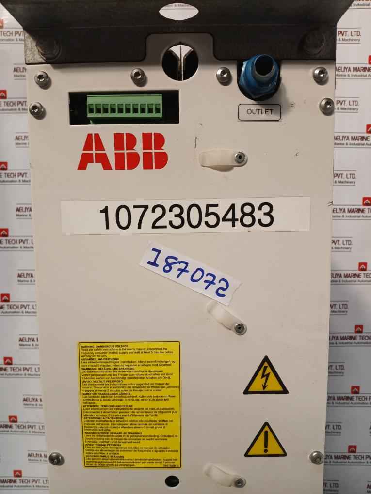 Abb Acs800-104Lc-0700-7+E205+Q950 Frequency Drive 68606039 583 A