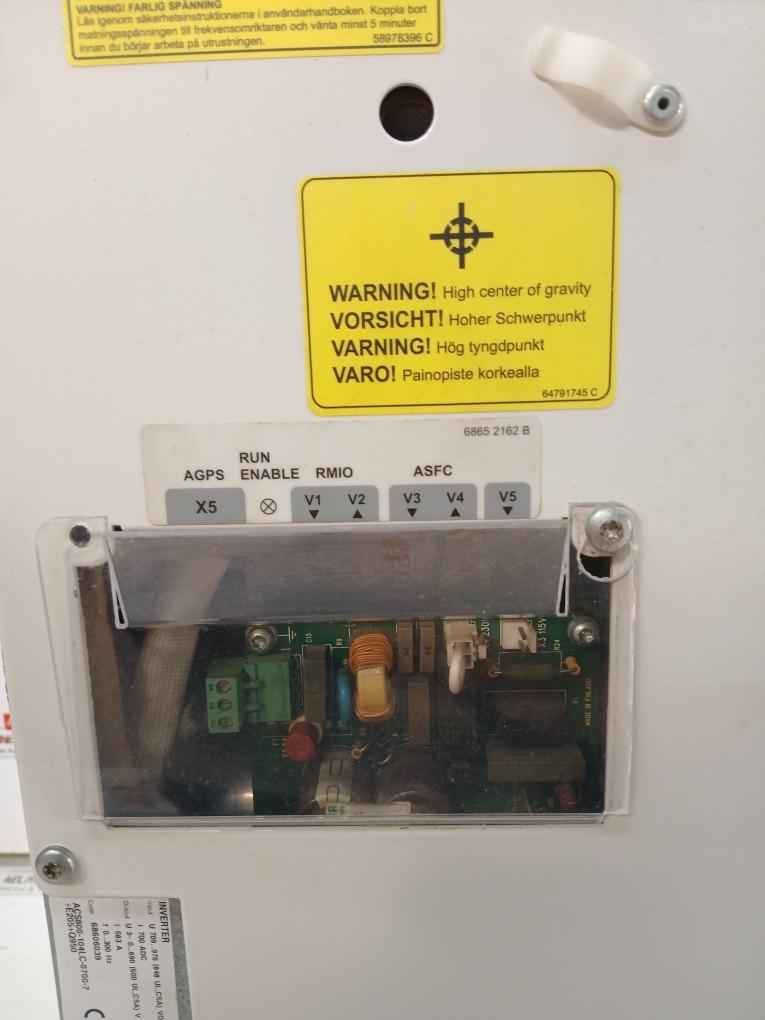 Abb Acs800-104Lc-0700-7+E205+Q950 Frequency Drive 68606039 583 A