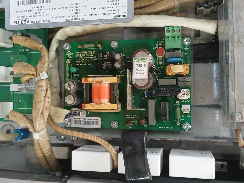 Abb Acs800-104Lc-0700-7+E205+Q950 Inverter Drive Module 68606039 709-976 Vdc