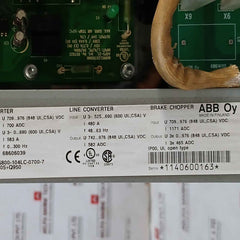 Abb Acs800-104Lc-0700-7+E205+Q950 Inverter Drive Module 68606039 709-976 Vdc