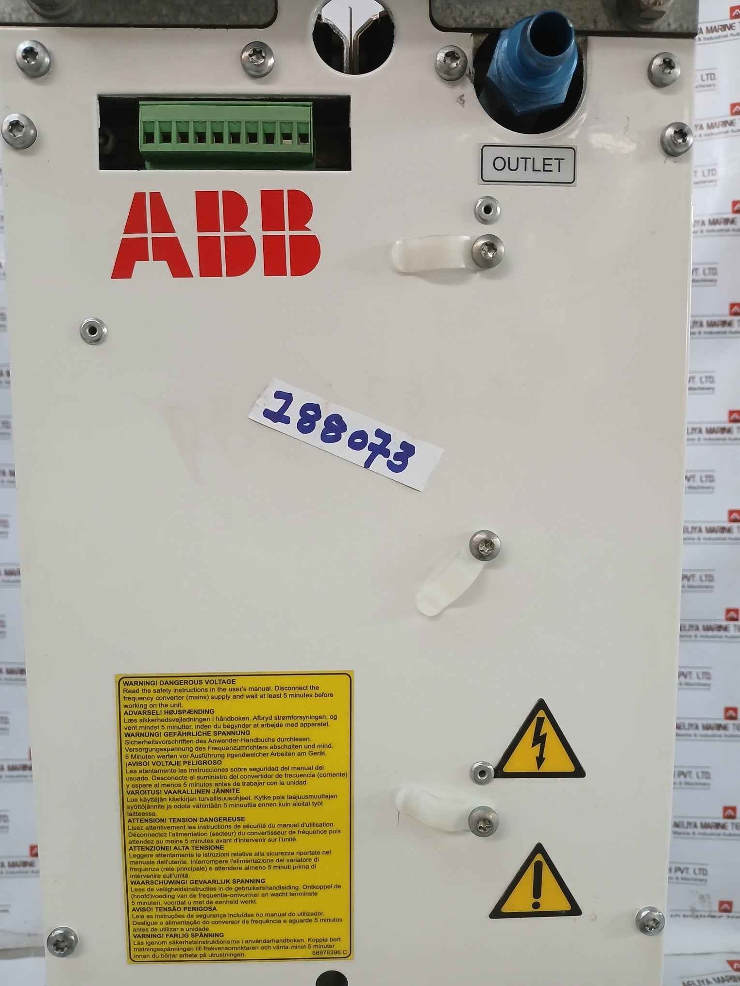 Abb Acs800-104Lc-0700-7+E205+Q950 Inverter Drive Module 68606039 709-976 Vdc
