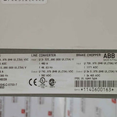 Abb Acs800-104Lc-0700-7+E205+Q950 Inverter Drive Module 68606039 709-976 Vdc