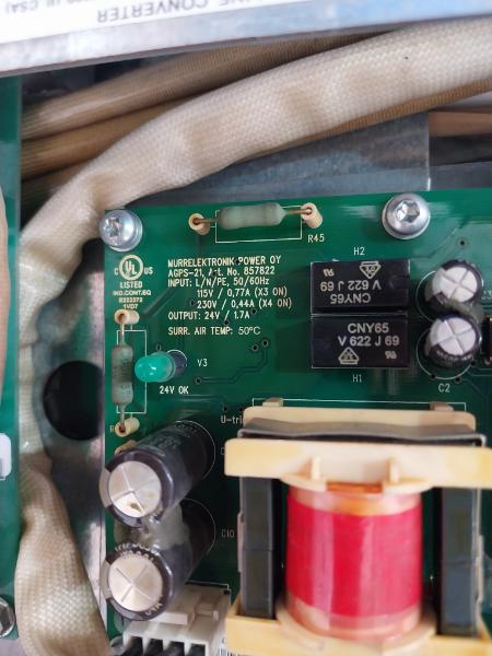 Abb Acs800-104lc-0700-7+e205+q950 Line Converter Inverter I/o Module Rev a