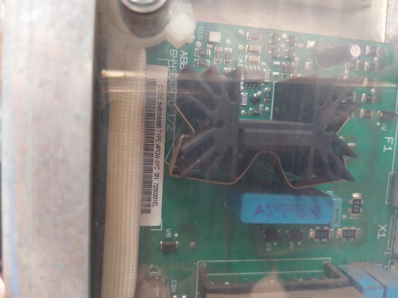 Abb Acs800-104lc-0700-7+e205+q950 Line Converter Inverter I/o Module Rev a