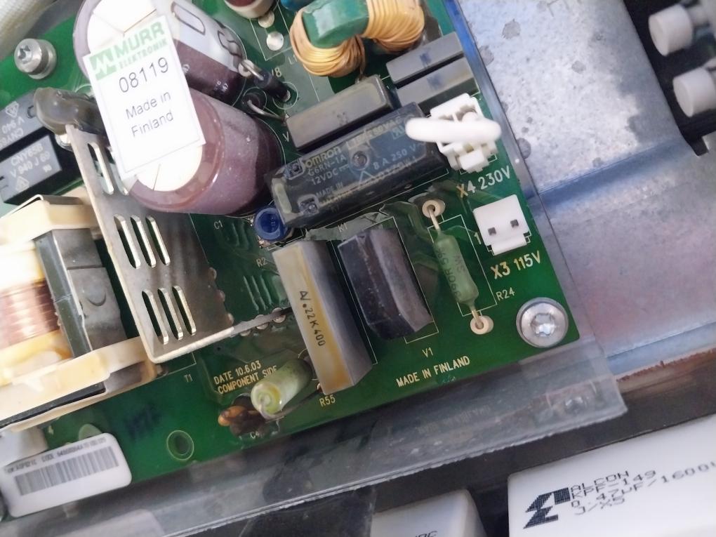 Abb Acs800-104lc-0700-7+e205+q950 Line Converter Inverter I/o Module Rev a