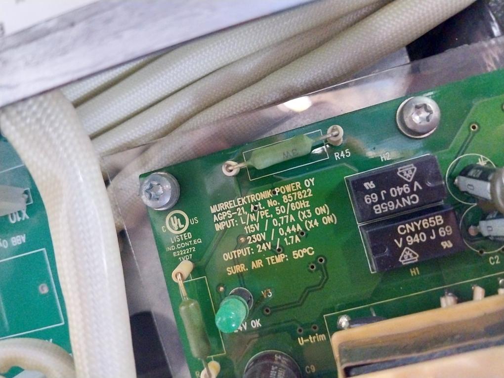 Abb Acs800-104lc-0700-7+e205+q950 Line Converter Inverter I/o Module Rev a