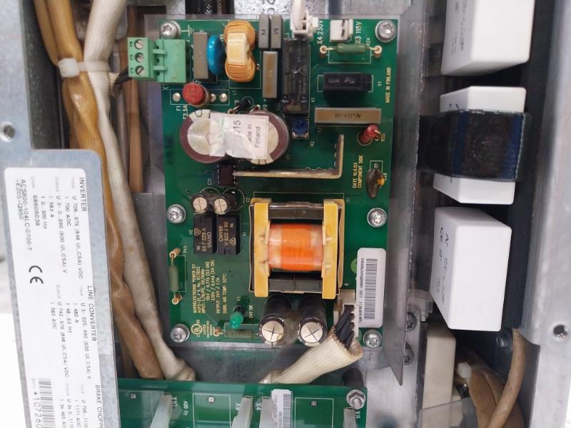 Abb Acs800-104Lc-0700-7+E205+Q950 Line Converter Inverter I/O Module Rev A 50°C