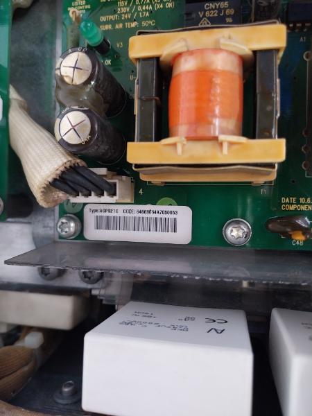 Abb Acs800-104Lc-0700-7+E205+Q950 Line Converter Inverter I/O Module Rev A 50°C