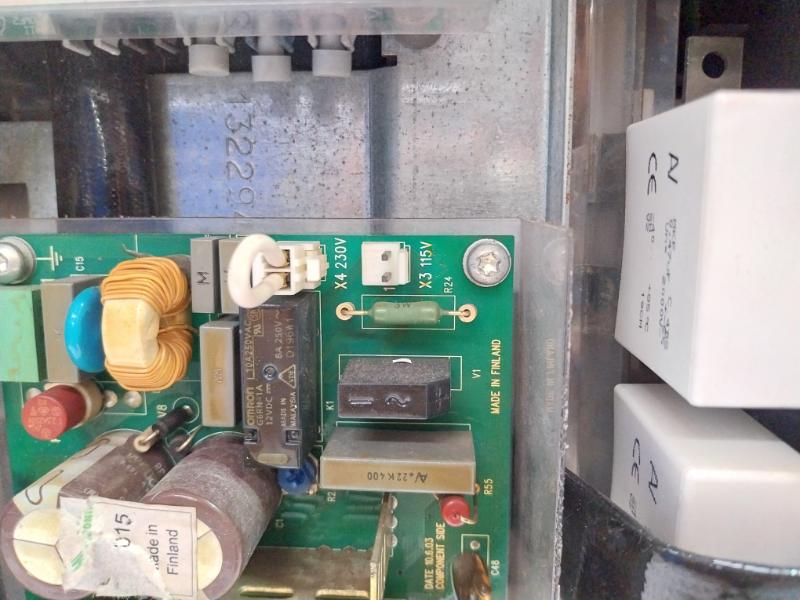 Abb Acs800-104Lc-0700-7+E205+Q950 Line Converter Inverter I/O Module Rev A 50°C