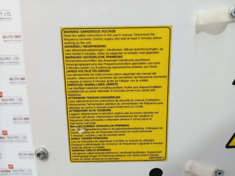 Abb Acs800-104Lc-0700-7+E205+Q950 Line Converter Inverter I/O Unit