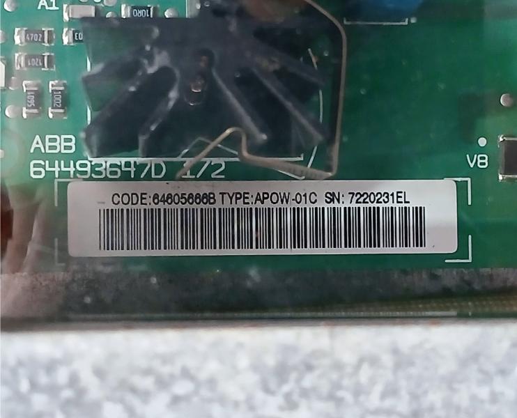 Abb Acs800-104Lc-0700-7+E205+Q950 Line Converter Inverter I/O Unit