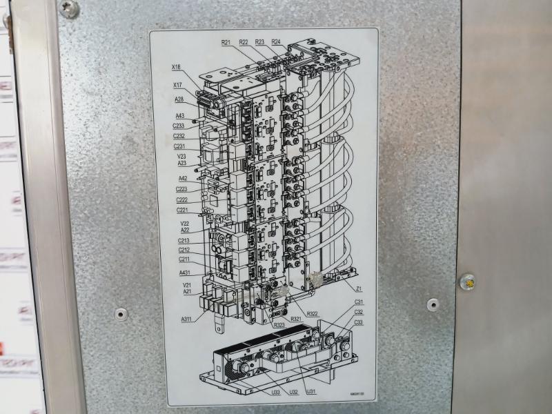 Abb Acs800-104Lc-0700-7+E205+Q950 Line Converter Inverter I/O Unit