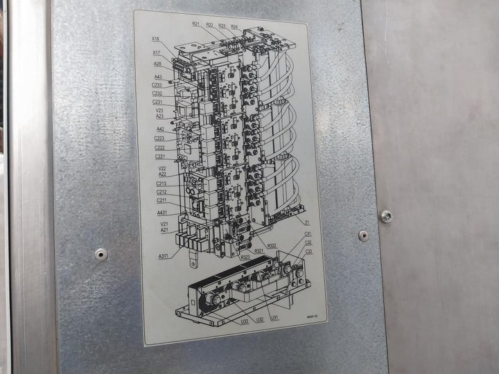 Abb Acs800-104Lc07007+E205+Q950 Line Converter Inverter I/O Module Rev A Agps21C