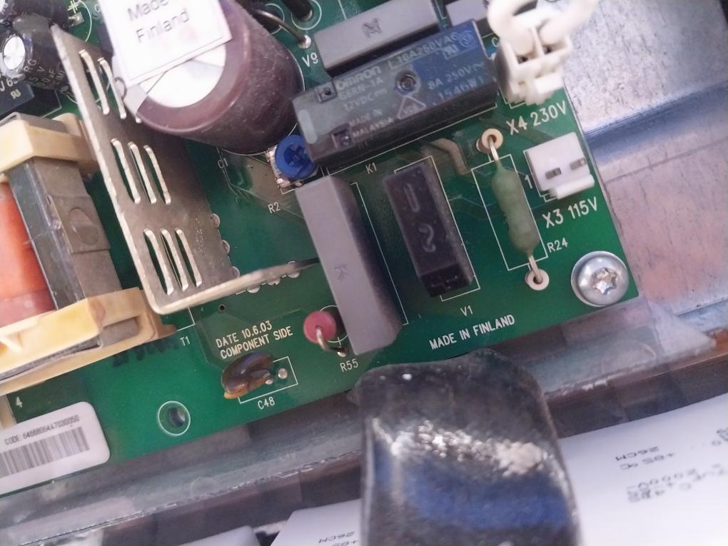 Abb Acs800-104Lc07007+E205+Q950 Line Converter Inverter I/O Module Rev A Agps21C