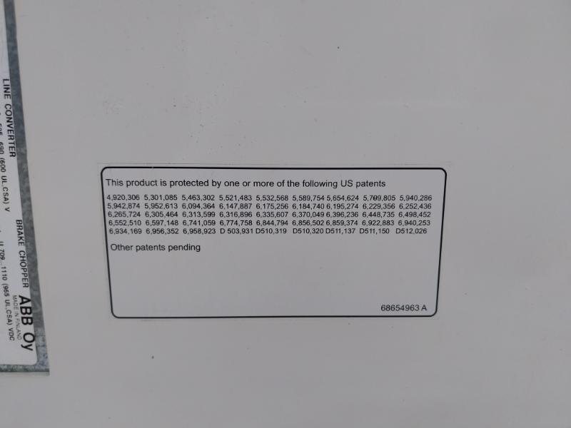 Abb Acs800-104Lc-0700-7+E205+Q950 Inverter Drive Module 68606039 709…976 Vdc