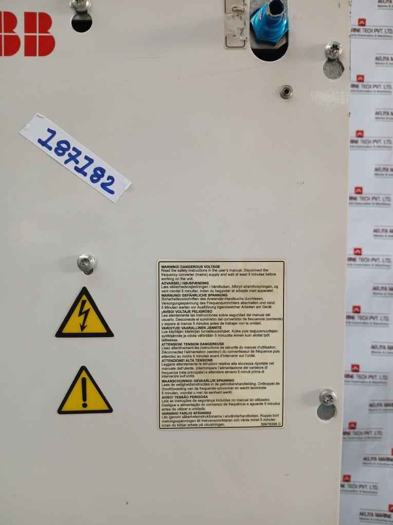 Abb Acs800-704Lc-2150-7 Drive Supply Unit 380-690V Ac 1796 A 48-63 Hz 68648858