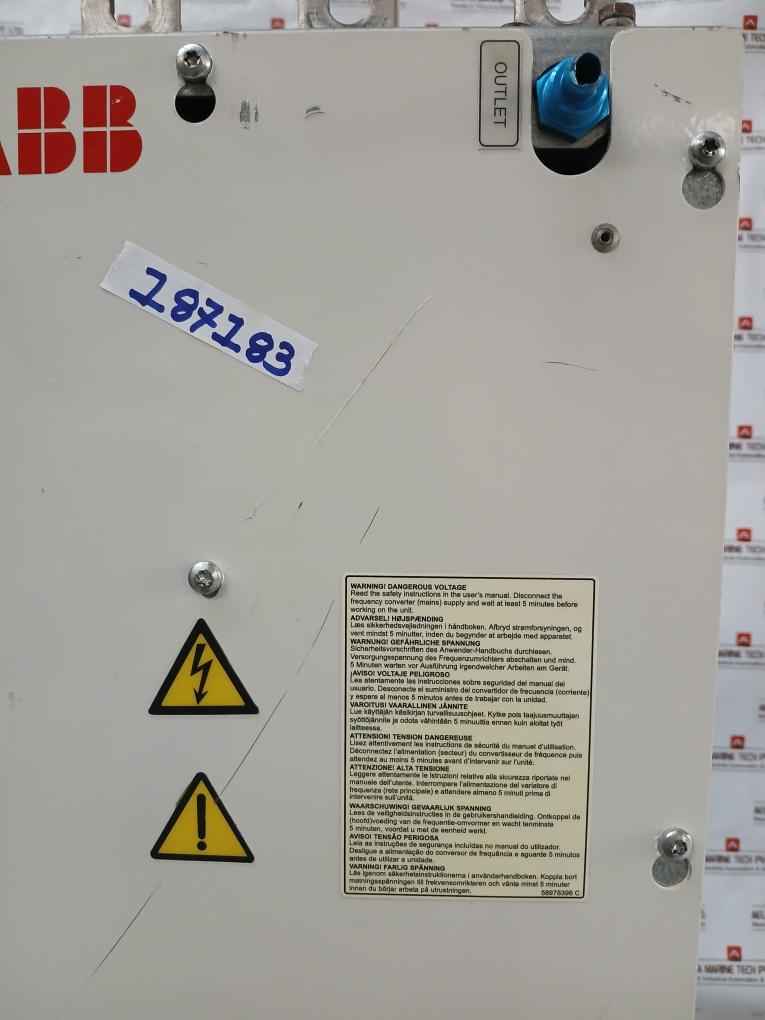 Abb Acs800-704Lc-2150-7 Drive Supply Unit 380–690 Vac 1796 A 48–63 Hz