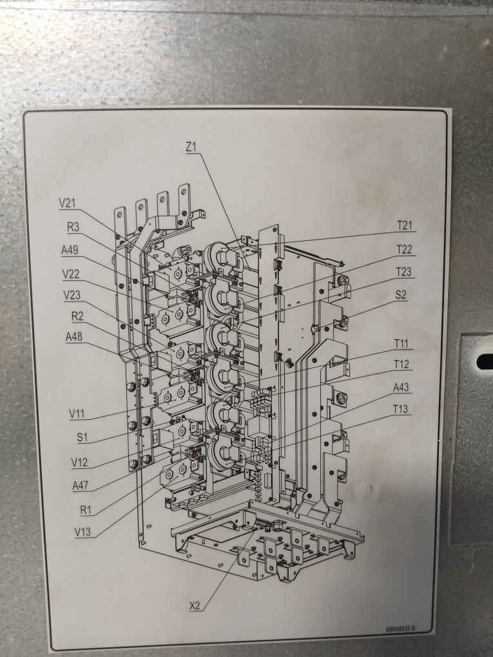 Abb Acs800-704Lc-2150-7 Drive Supply Unit 68648858 380-690V Ac 1796A