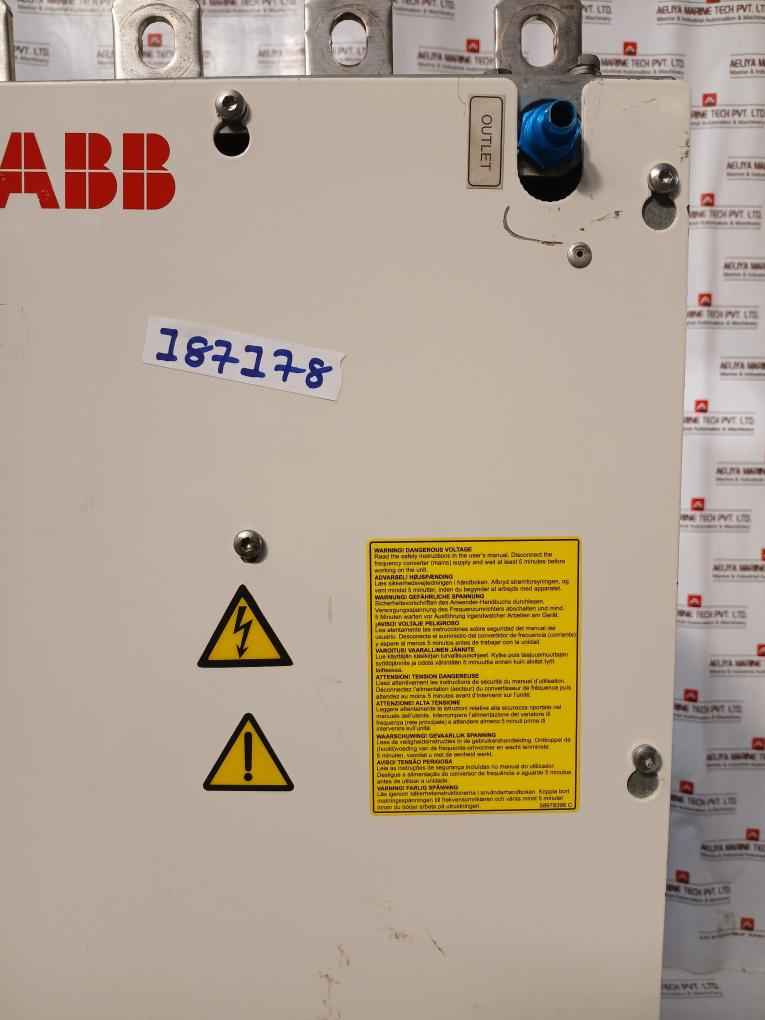 Abb Acs800-704Lc-2150-7 Drive Supply Unit Dsmb-03C Rev F 380-690V Ac 1796 A