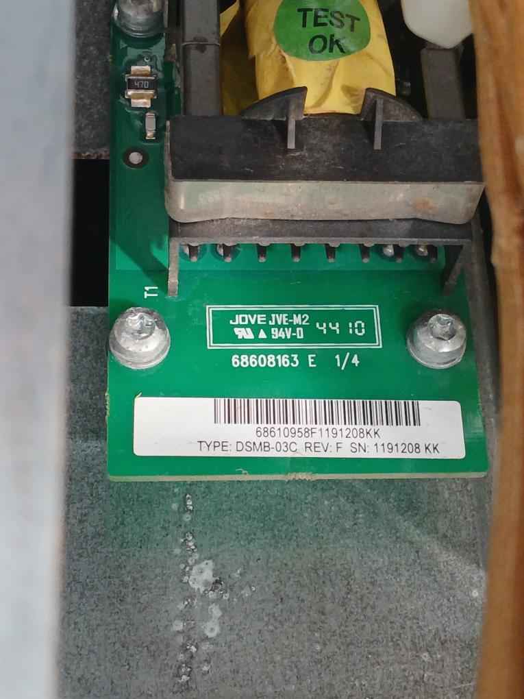 Abb Acs800-704Lc-2150-7 Frequency Converter Dsmb-03C Rev F 380–690V Ac 1796 A