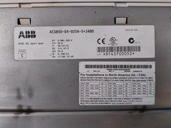Abb Acs850-04-025A-5+J400 Drive Module Ip20 3~380-500 V 20 A 48-63Hz