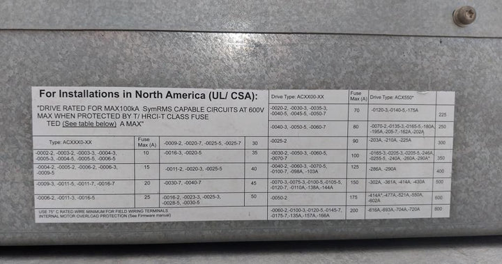 Abb Acs850-04-202A-5+D150+J400 Ac Drive Module 3-phase 400/480/500 V Ac 198A
