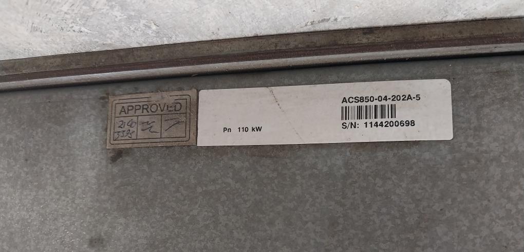 Abb Acs850-04-202A-5+D150+J400 Ac Drive Module 3-phase 400/480/500 V Ac 198A