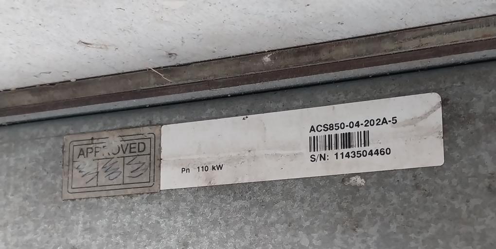 ABB ACS850-04-202A-5+J400 AC Drive Module 3-Phase 400/480/500 VAC 198A 50/60Hz