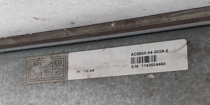 ABB ACS850-04-202A-5+J400 AC Drive Module 3-Phase 400/480/500 VAC 198A 50/60Hz