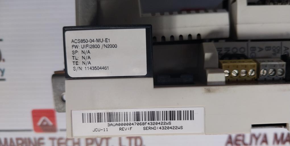 ABB ACS850-04-202A-5+J400 AC Drive Module 3-Phase 400/480/500 VAC 198A 50/60Hz