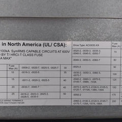 Abb Acs850-04-202a-5+j400 Ac Drive Module Rrfc6622 64686801 C 400/480/500v Ac