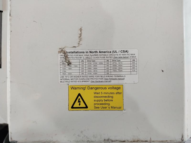 Abb Acs850-04-225A-5+J400 Frequency Converter Drive Module 221 A 400/480/500V Ac