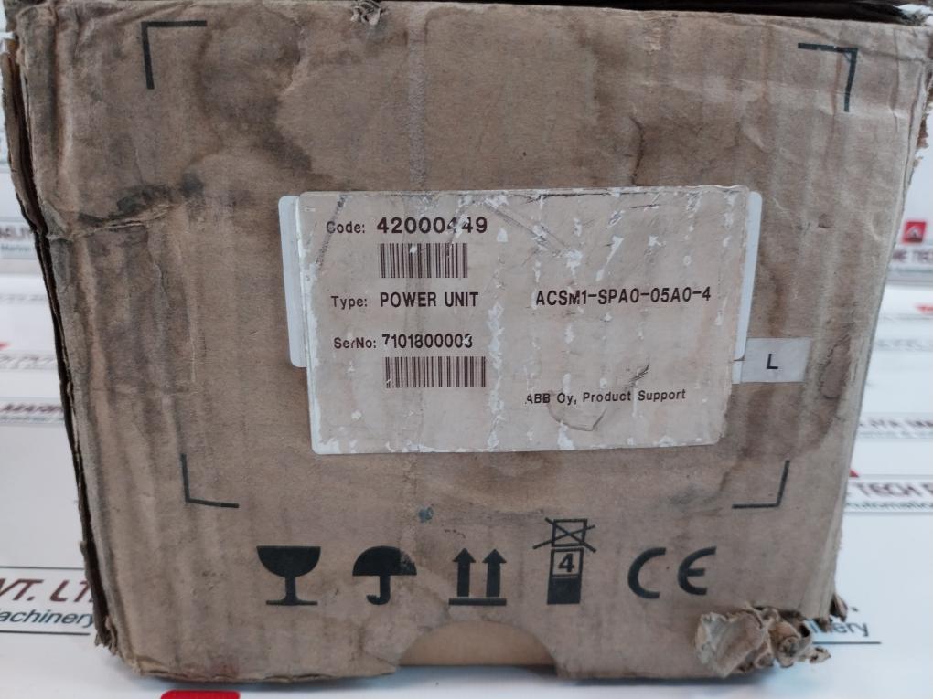 Abb Acsm1-spa0-05A0-4 Power Unit Type Acsm1-04 Drive Module Ip20 48-63Hz