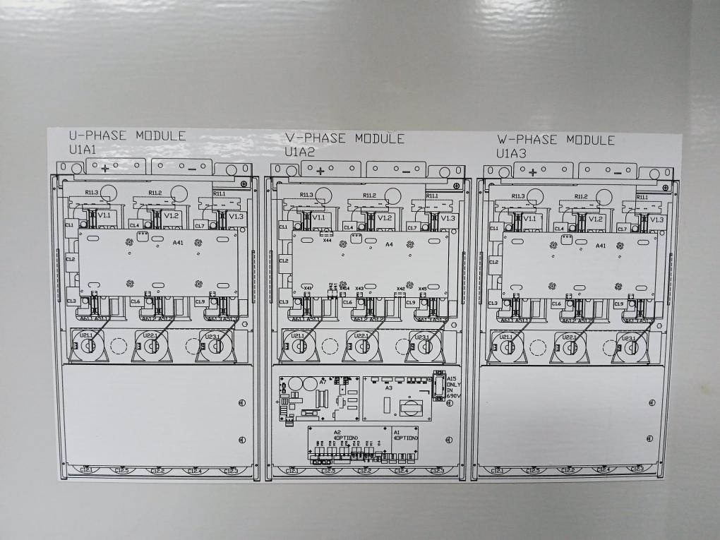 Abb Acw6342625600000300902 Acs600 Multidrive Module 64310771 2196a 0-300hz