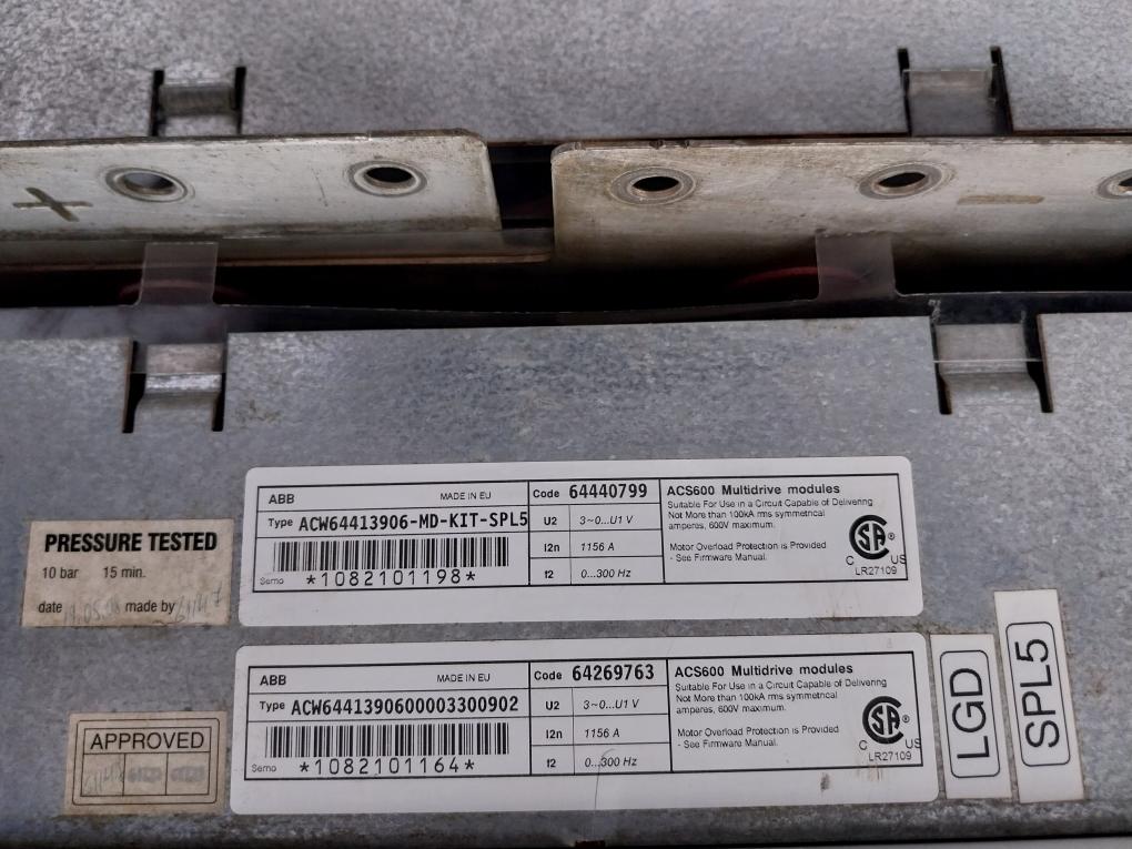 Abb Acw64413906-md-kit-spl5 Acs600 Multidrive Module 64440799, 64269763 1156A