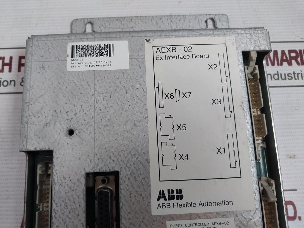 Abb Aexb-02 Flexible Automation Ex Interface Board Purge Controller Module Unit