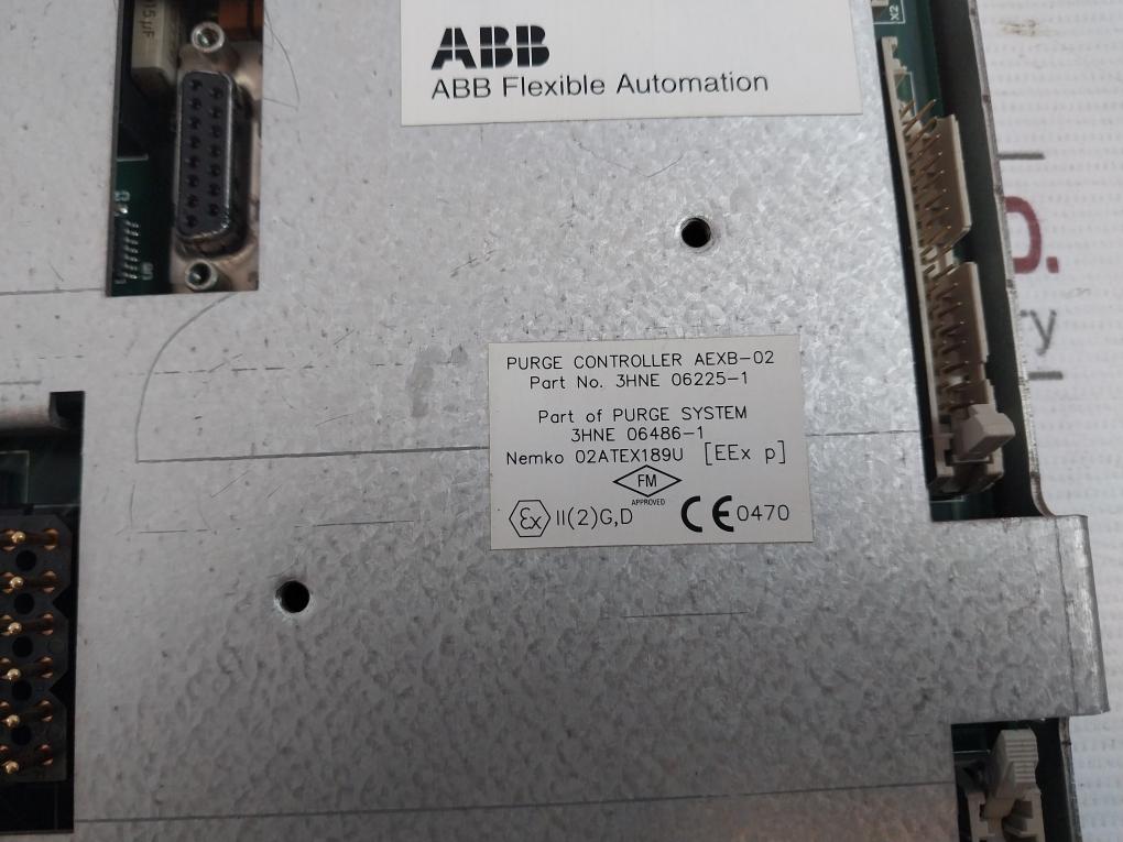 Abb Aexb-02 Interface Board Purge Controller 3Hne 06486-1 02Atex189U
