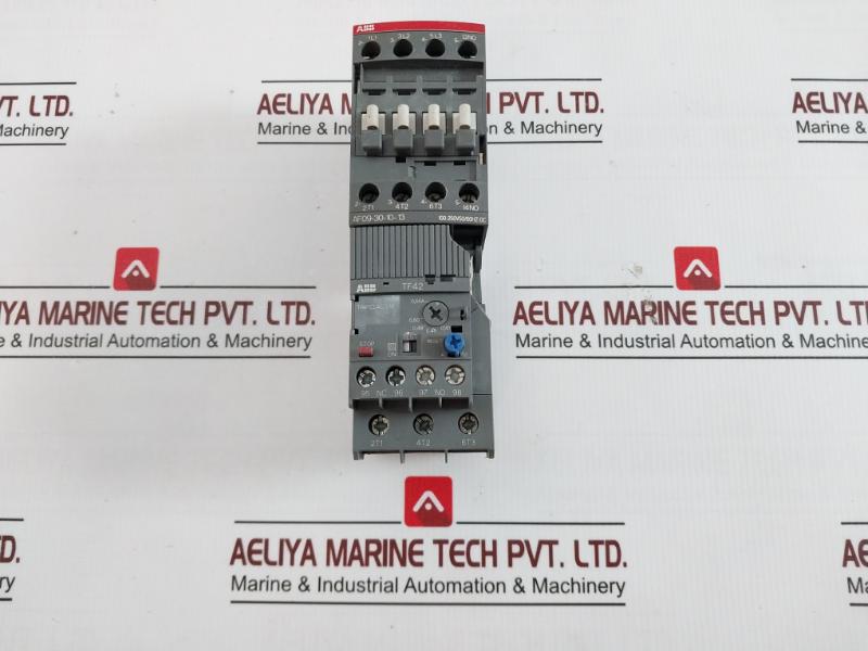 Abb Af09-30-10-13 Contactor With Overload Relay B C2-14248 9-11 Lb-in D300/q600