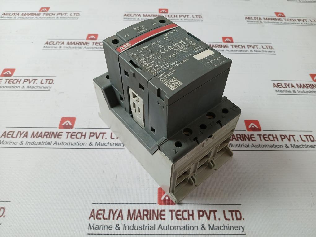 Abb Af116-30 Contactor 1Sfc100003M0201 100–250V Ac/Dc 50/60Hz 1000V