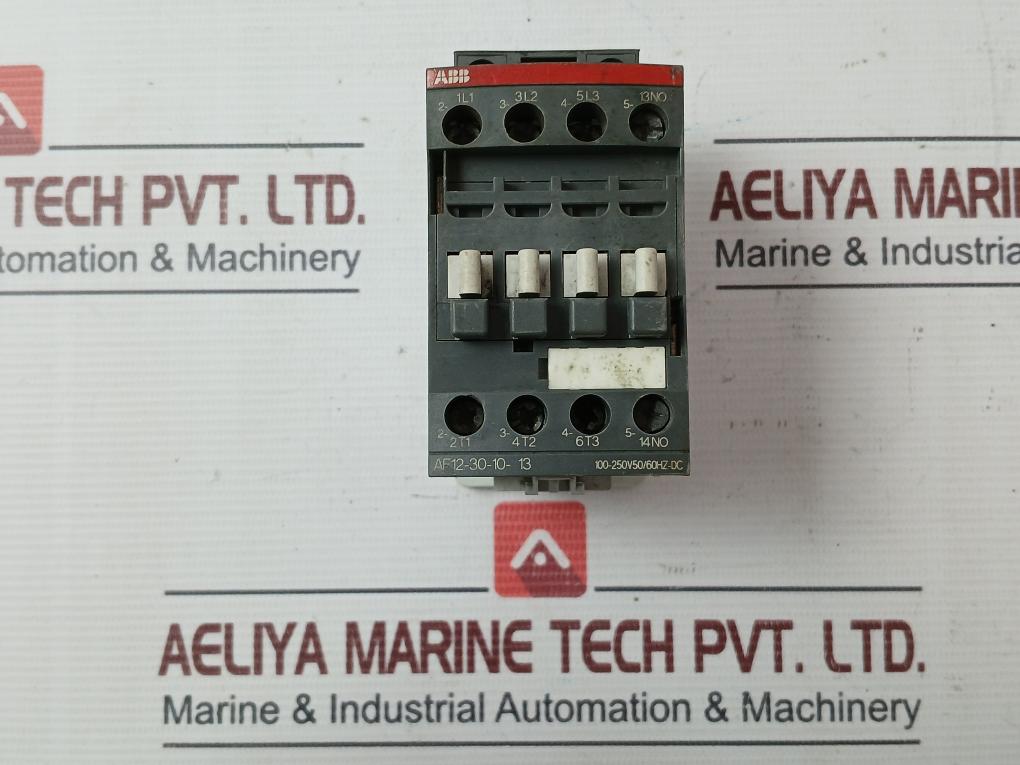 Abb Af12-30-10-13 Contactor 100-250V 50/60Hz-dc Coil Uimp=1,5Kv