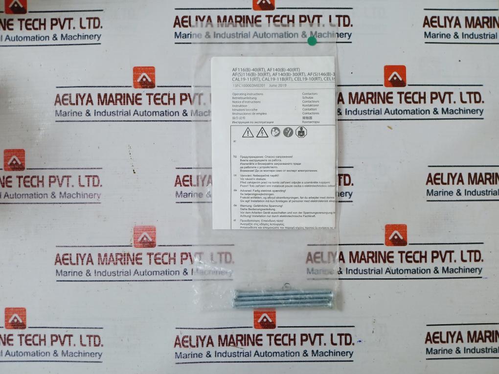 Abb Af140-40-00B-13 Contactor 1Sfl447102R1300 1000V