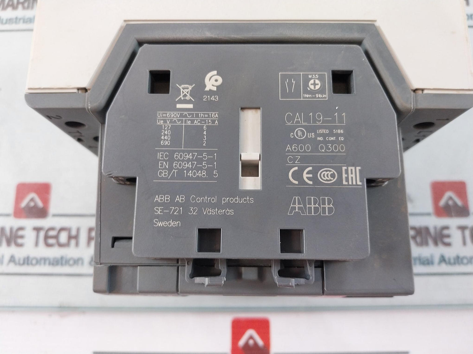 Abb Af146-30-11-13 Contactor 50/60Hz, D.C 1000V 16A
