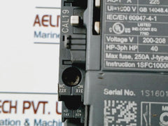 Abb Af146-30 Contactor 200A