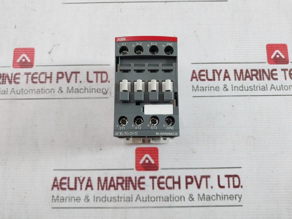 Abb Af16-30-01-13 Contactor 100-250V 50/60Hz-dc 690V 35A 6Kv 600Vac 30A