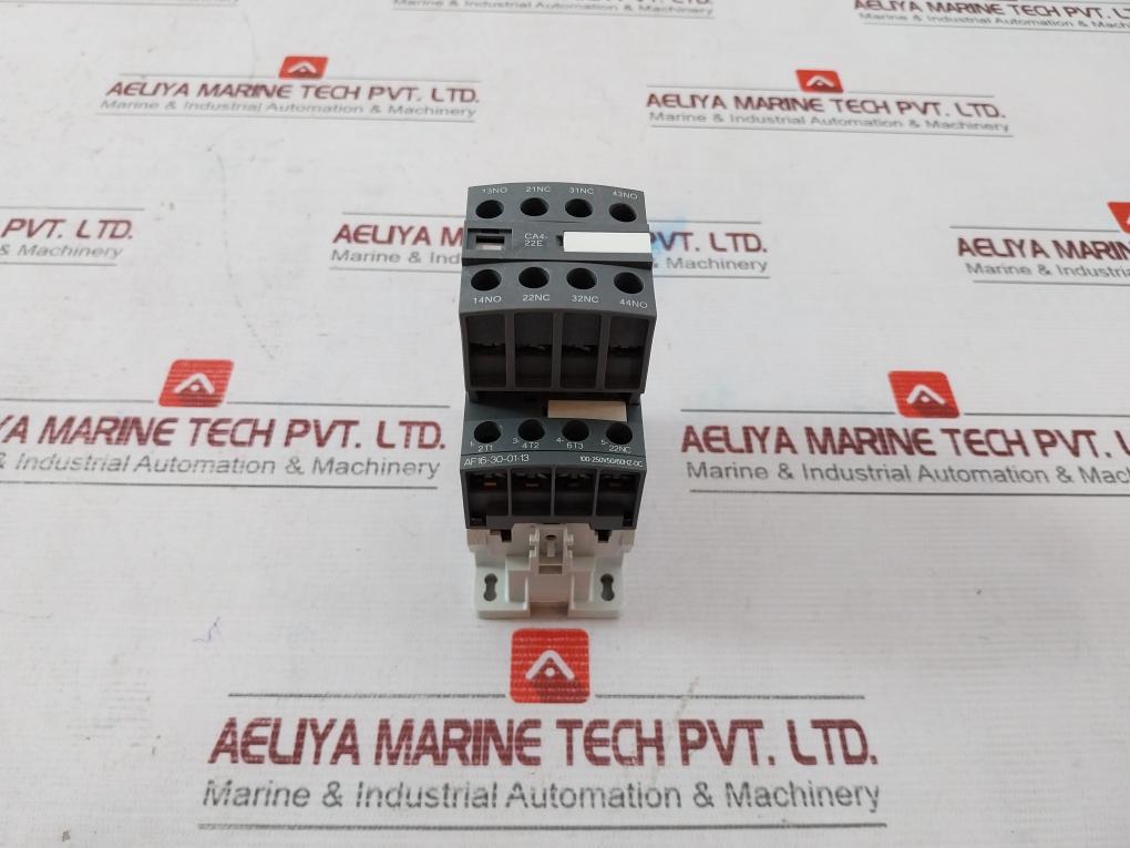 Abb Af16-30-01-13 Contactor With 1 Built-in Auxiliary Contact A0030494 100-250V