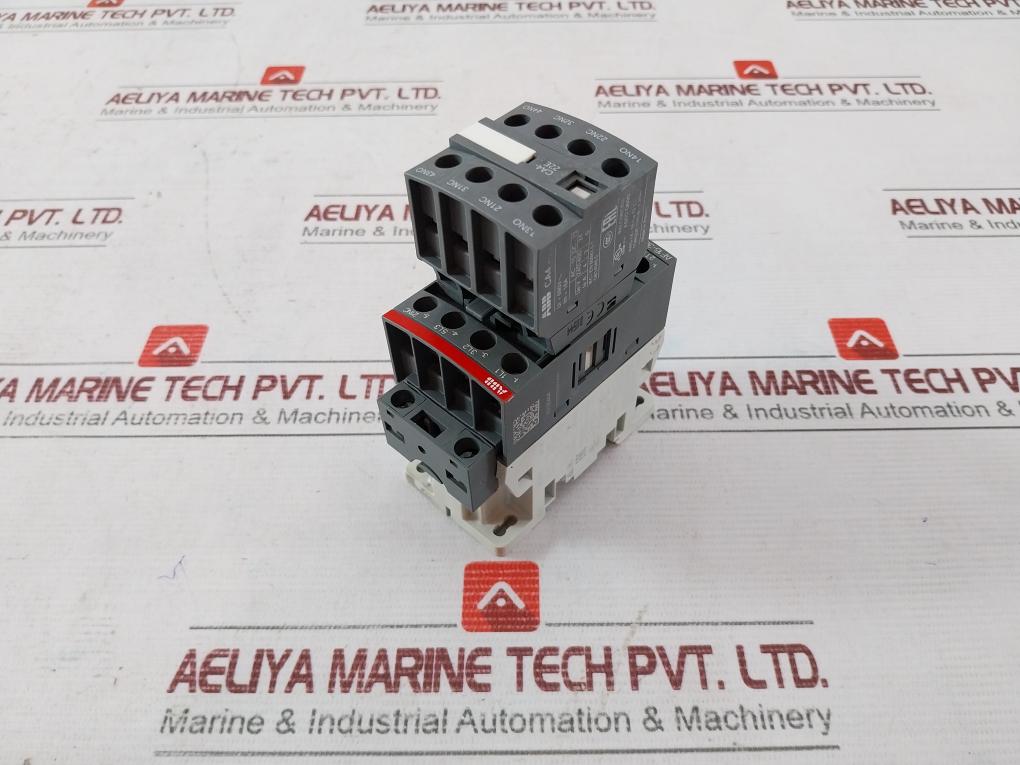 Abb Af16-30-01-13 Contactor With 1 Built-in Auxiliary Contact A0030494 100-250V