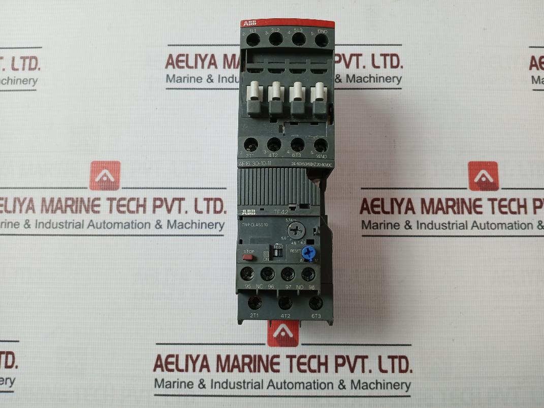 Abb Af16-30-10-11 Af Contactor With Thermal Overload Relay Te42-5.37 690Vac Ip20