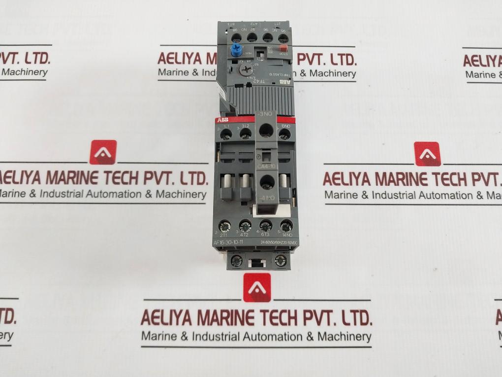 Abb Af16-30-10-11 Contactor 24-60V 50/60Hz 20-60Vdc 690V~ 35A 6Kv 600Vac 30A Ip20