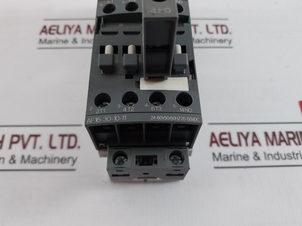 Abb Af16-30-10-11 Contactor 24-60V 50/60Hz 20-60Vdc 690V~ 35A 6Kv 600Vac 30A Ip20